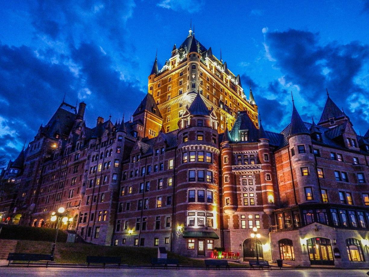 Château Frontenac — Nuit